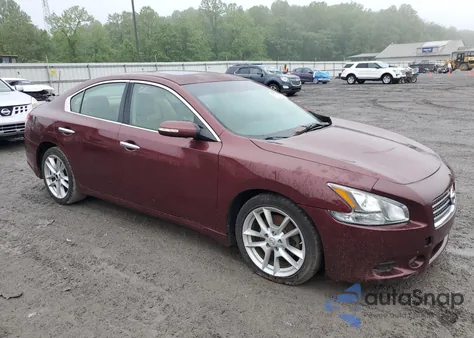 2010 Nissan Maxima S z USA, uszkodzony, nr VIN 1N4AA5AP7AC836369